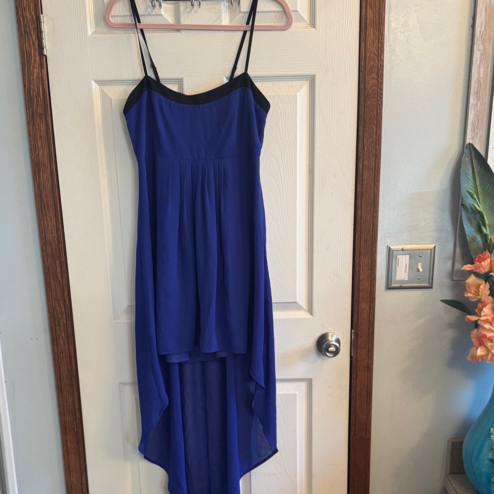 Chic‎ Royal Blue High-Low Dress